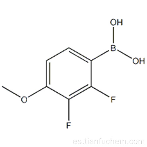 Ácido 2,3-difluoro-4-metoxifenilborónico CAS 170981-41-6